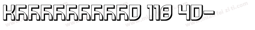KSSWHOIDQS0 118 40字体转换